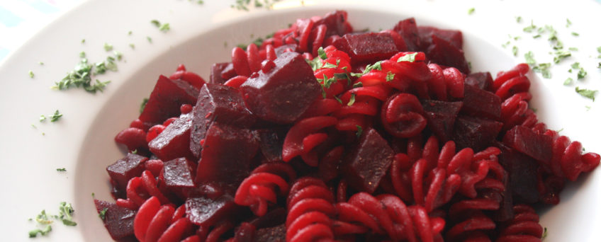 Rote-Bete-Nudeln