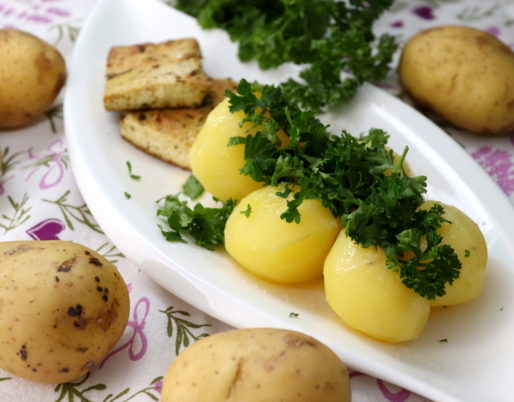 vegane Petersilienkartoffeln
